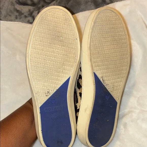 Rothy's “Dessert Cat” Leopard Print Women's Sneakers - Picture 6 of 6